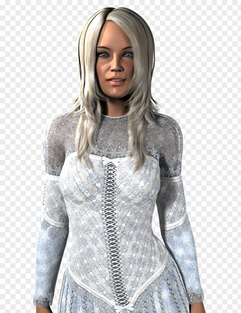 Woman Blouse Blond Clothing PNG