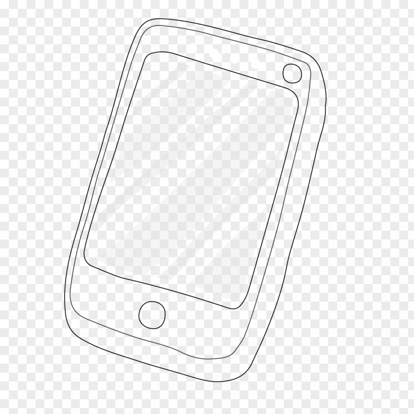 Linear Cartoon Phone Mobile Accessories Material Angle PNG