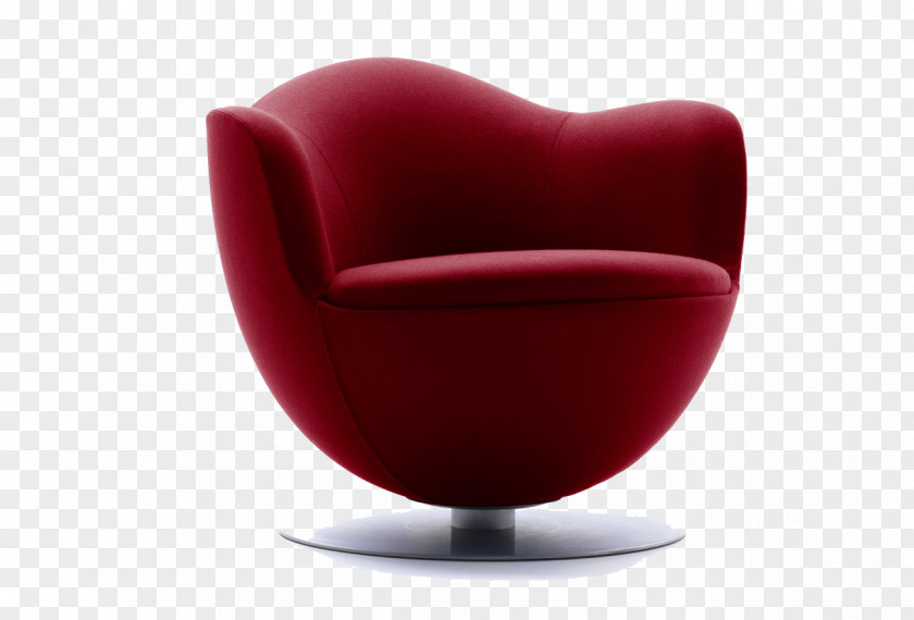 Modern Red Sofa Eggs Furniture Couch Fototapet Wall PNG