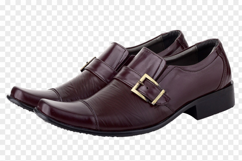 Boot Slip-on Shoe Slipper Leather Sepatu Kulit PNG