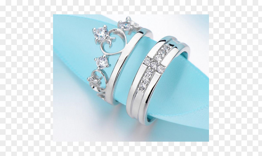 Couple Rings Engagement Ring Jewellery Silver Wedding PNG