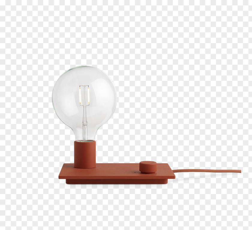 Hand Painted Architecture Incandescent Light Bulb Table Muuto Lamp PNG
