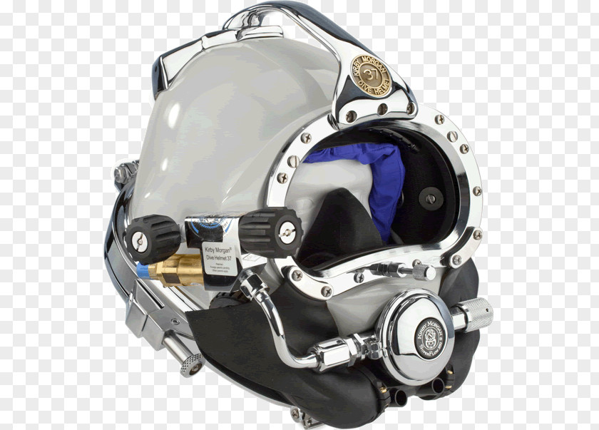 Helmet Diving Professional Kirby Morgan Dive Systems Underwater Scuba PNG