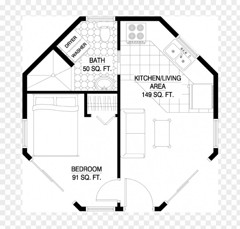 House Floor Plan Tiny Movement PNG