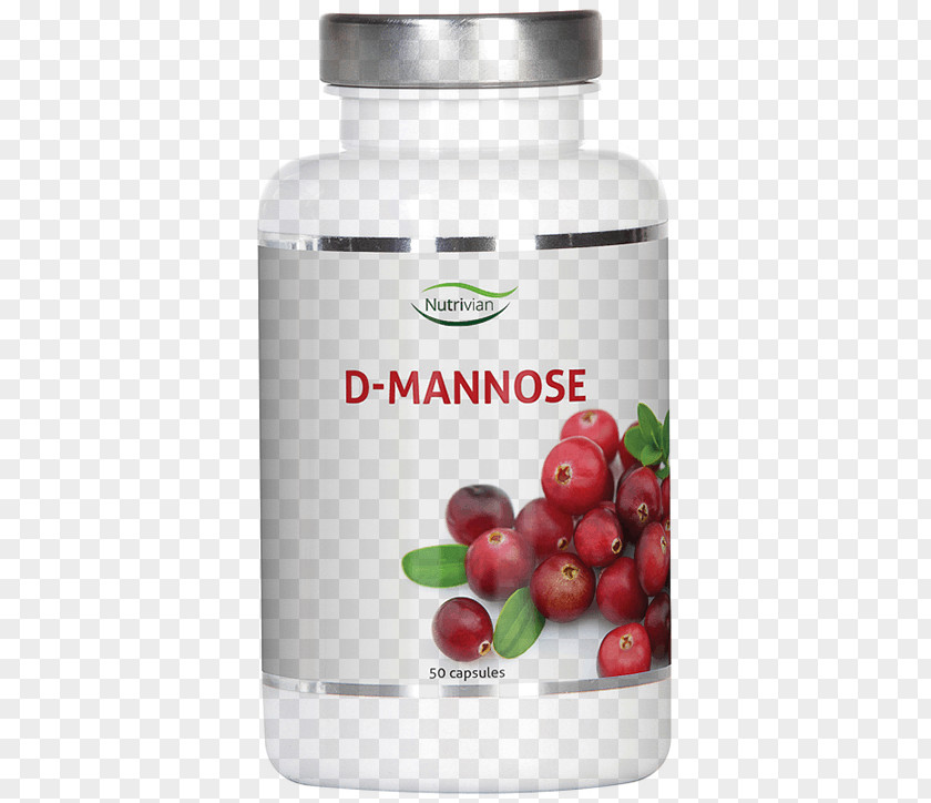 Nutrição D-Mannose 500 Mg Nutrivian Magnesium Capsule Calcium PNG