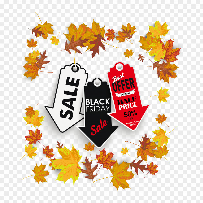 Promotion In Autumn Is Optional Maple Leaf PNG