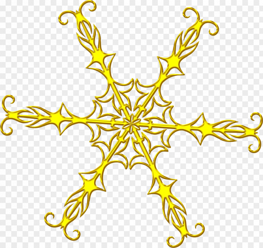 Snowflakes Line Art Clip PNG