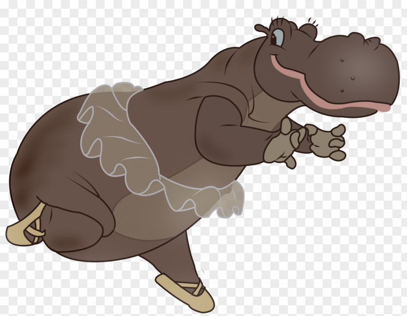 Cartoon Hippo Baby Hippopotamus Clip Art PNG