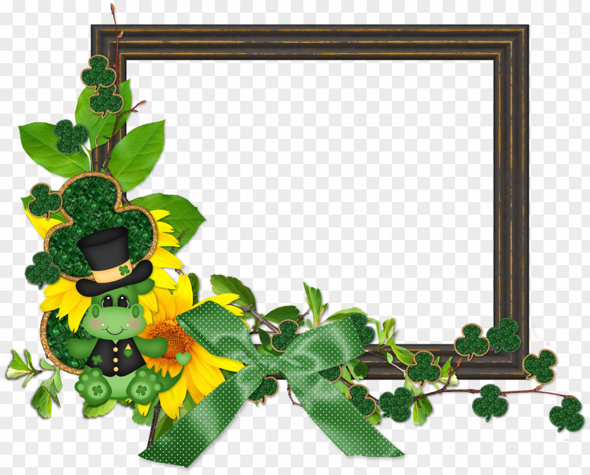 Design Floral Picture Frames Flowering Plant Leaf PNG