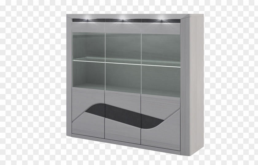 Table Shelf Glass Display Case Furniture PNG