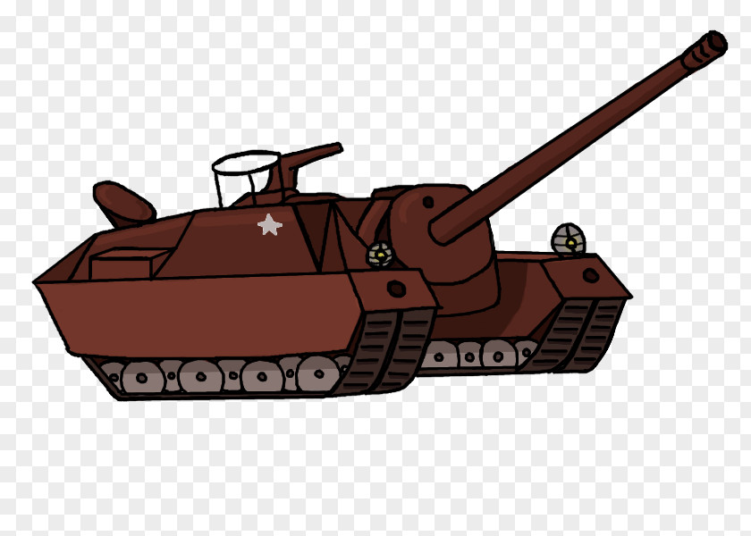 Tank Churchill T28 Super Heavy Destroyer Self-propelled Artillery PNG