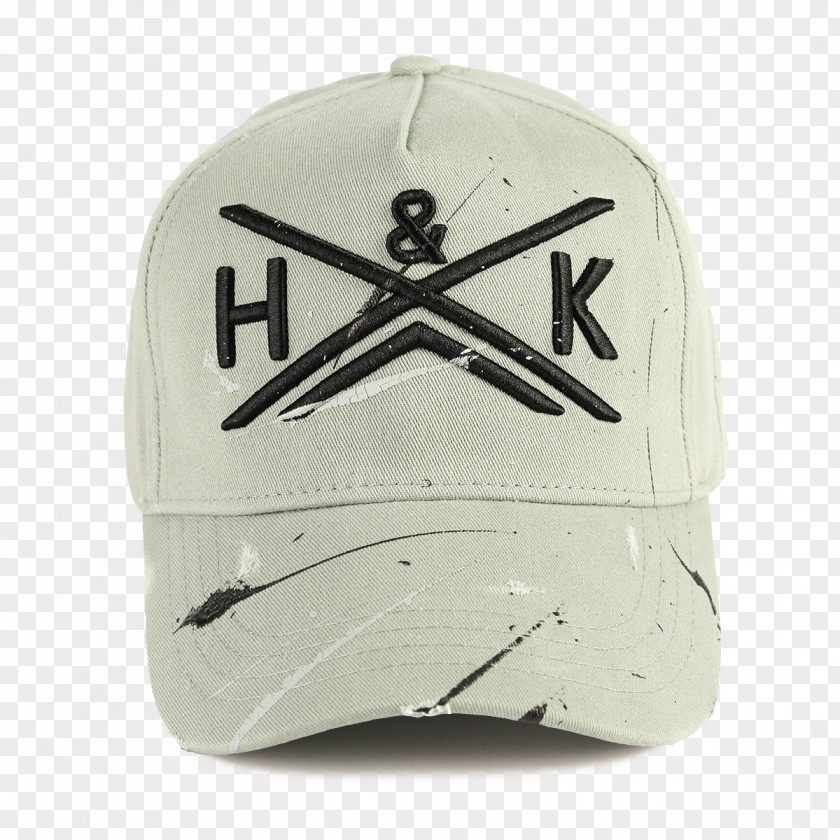 Baseball Cap Green Olive Grey PNG