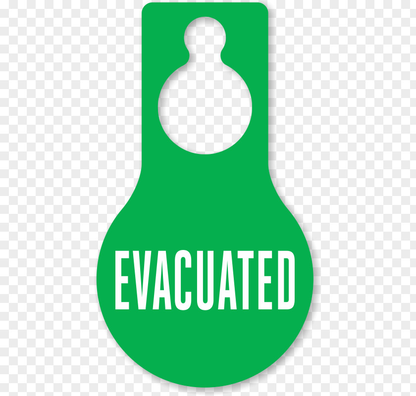 Door Hanger Plastic Emergency Evacuation Business PNG
