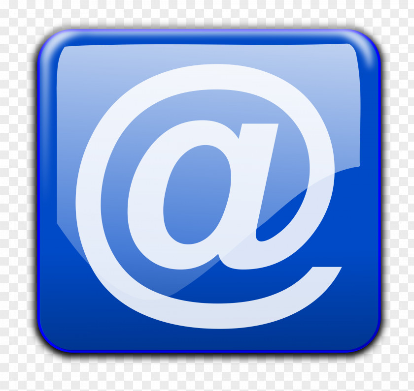 Email Address Marketing At Sign Clip Art PNG