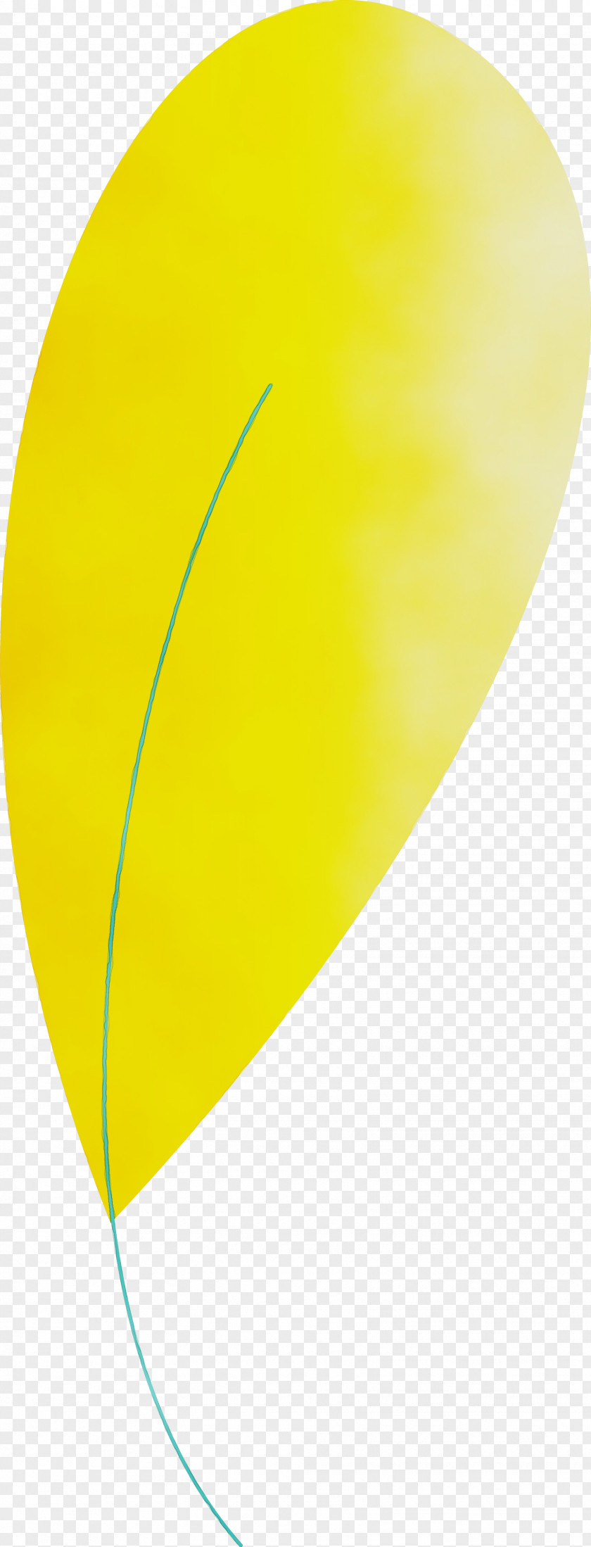 Leaf Yellow Line Plants Science PNG
