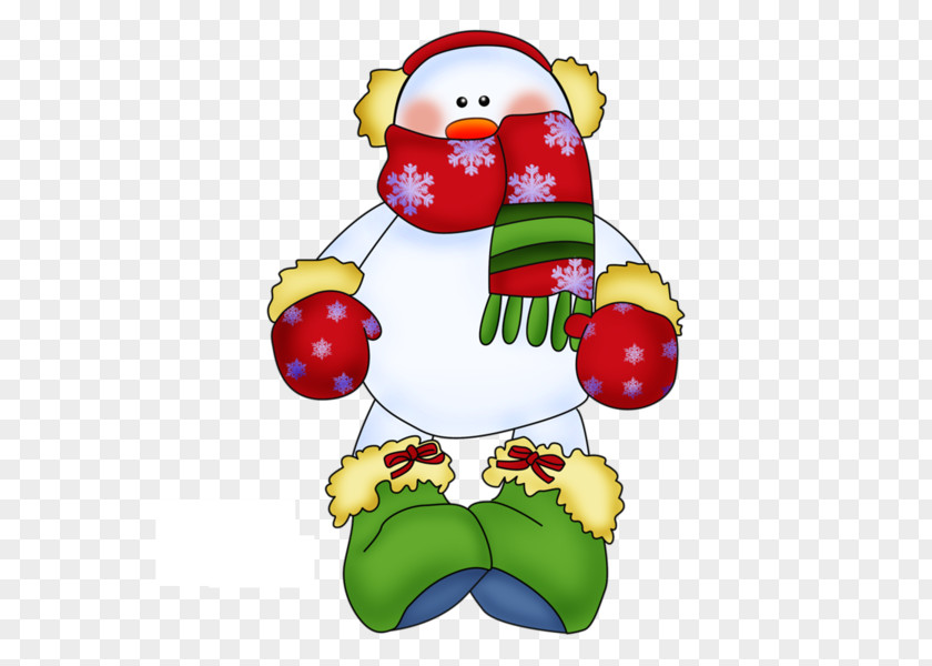 Snowman Scarf Clip Art PNG