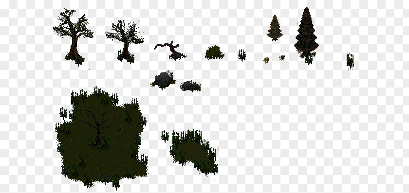 Tree Biome Font PNG