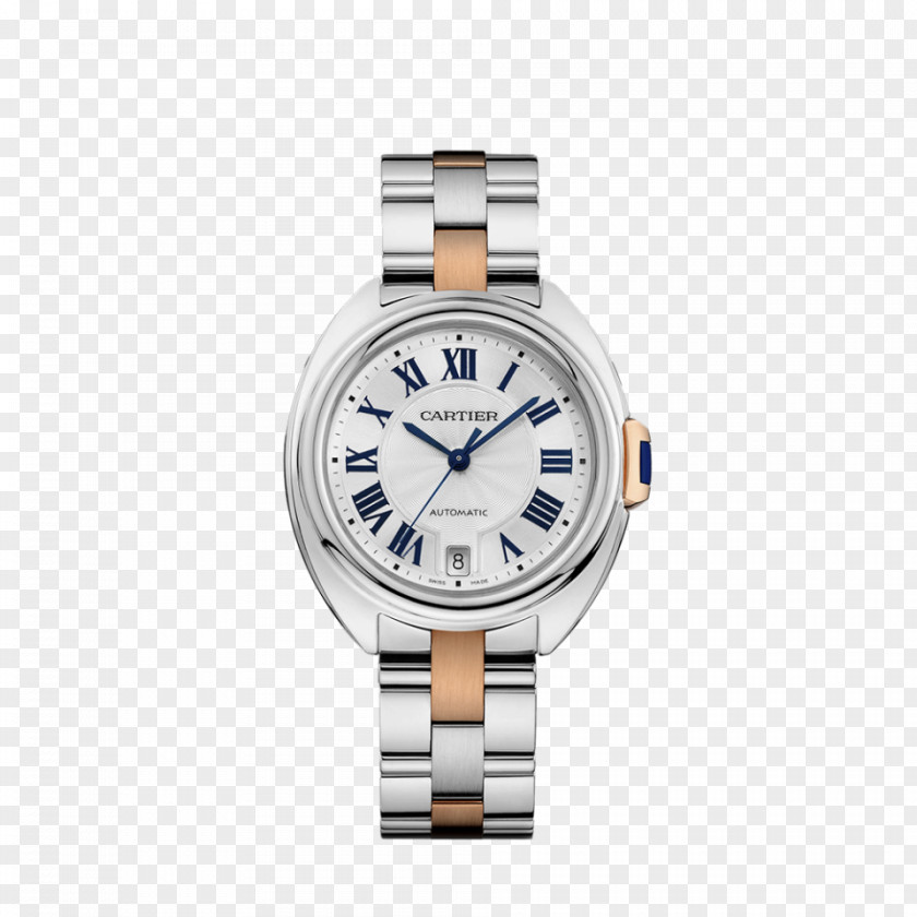 Watch Cartier Strap Movement Gold PNG