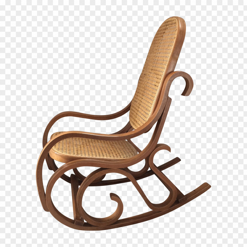 Wood Rocking Chairs Garden Furniture Wicker PNG