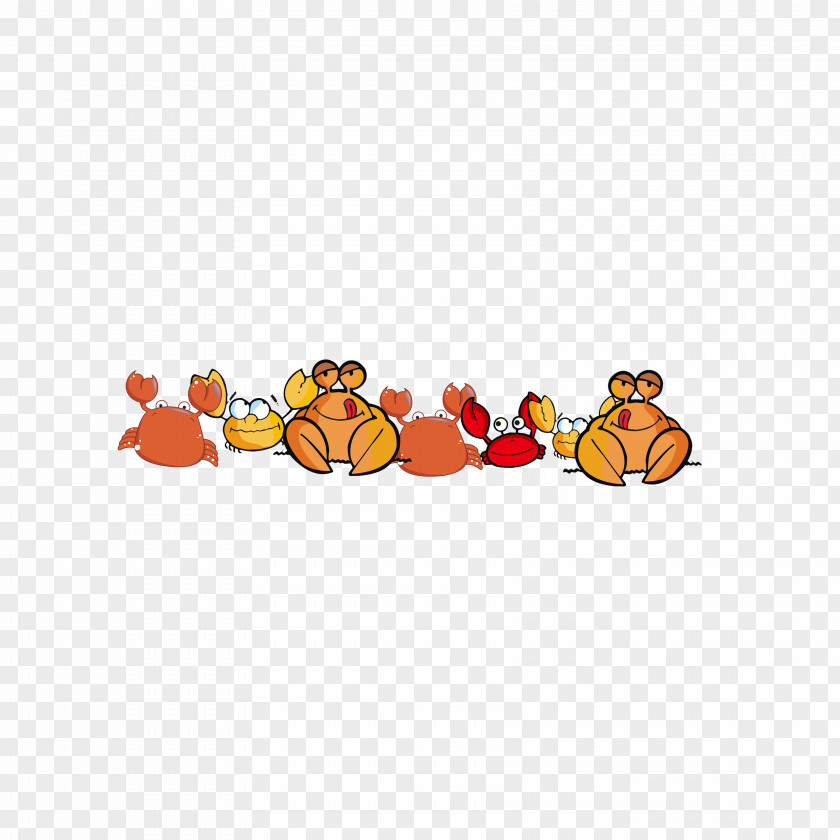 Cartoon Crab PNG