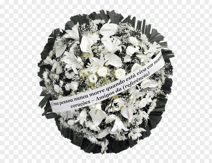 Flower Wreath Death Mourning Crown PNG