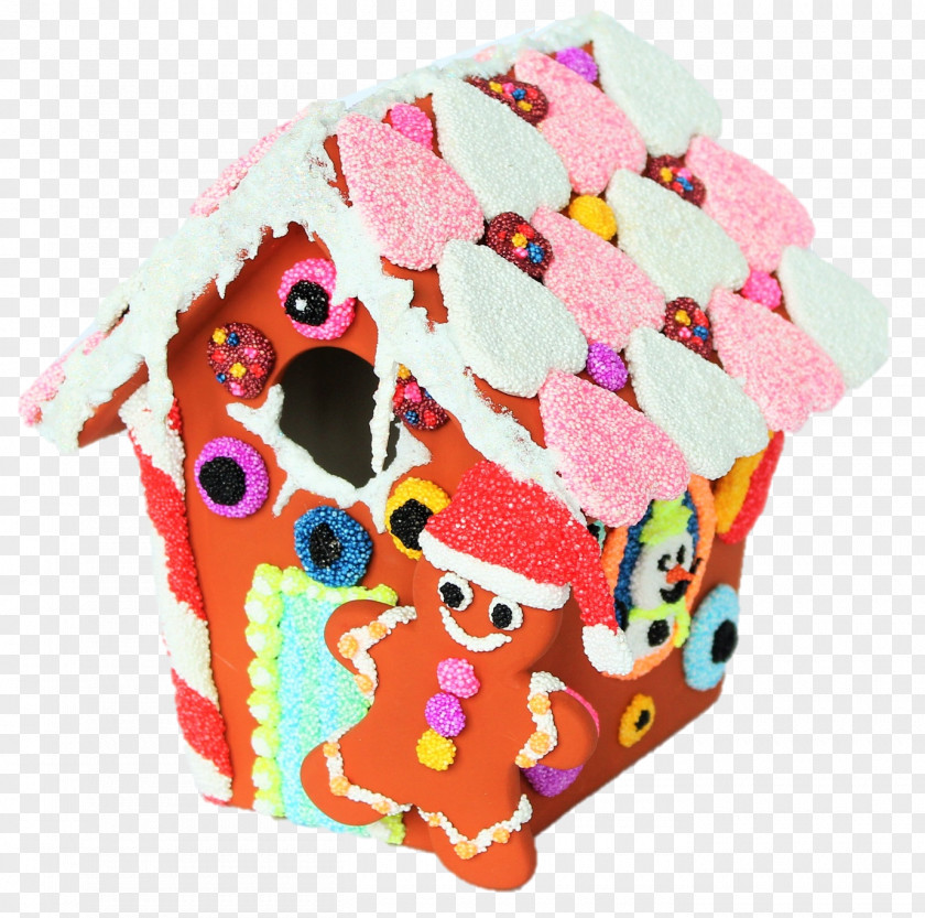Gingerbread House Door Product Pink M PNG
