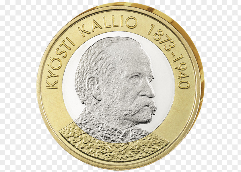 Hamburg Printing Finland 2 Euro Commemorative Coins PNG