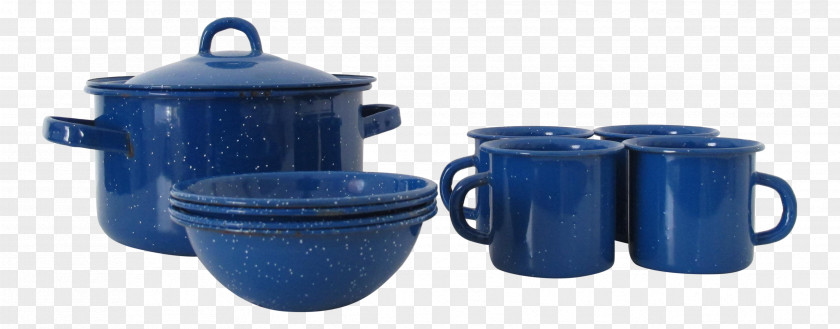Kettle Mug Plastic Teapot Cobalt Blue PNG