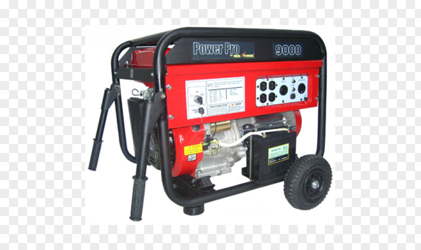 Power Generator Electric Gasoline Engine-generator Electricity PNG