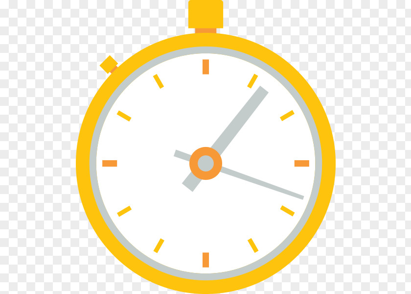 Slow Motion Alarm Clocks Flat Design PNG