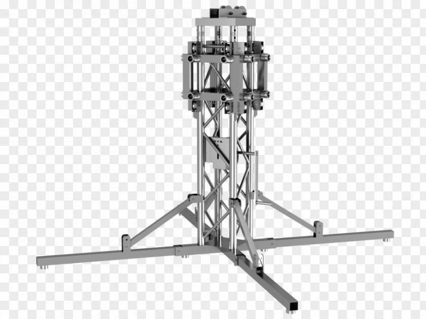 Truss With Light Lattice Tower Stage Konstrukcja Podium PNG