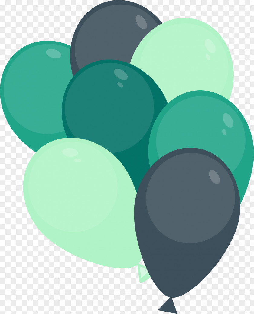 Blue Balloon Drawing PNG