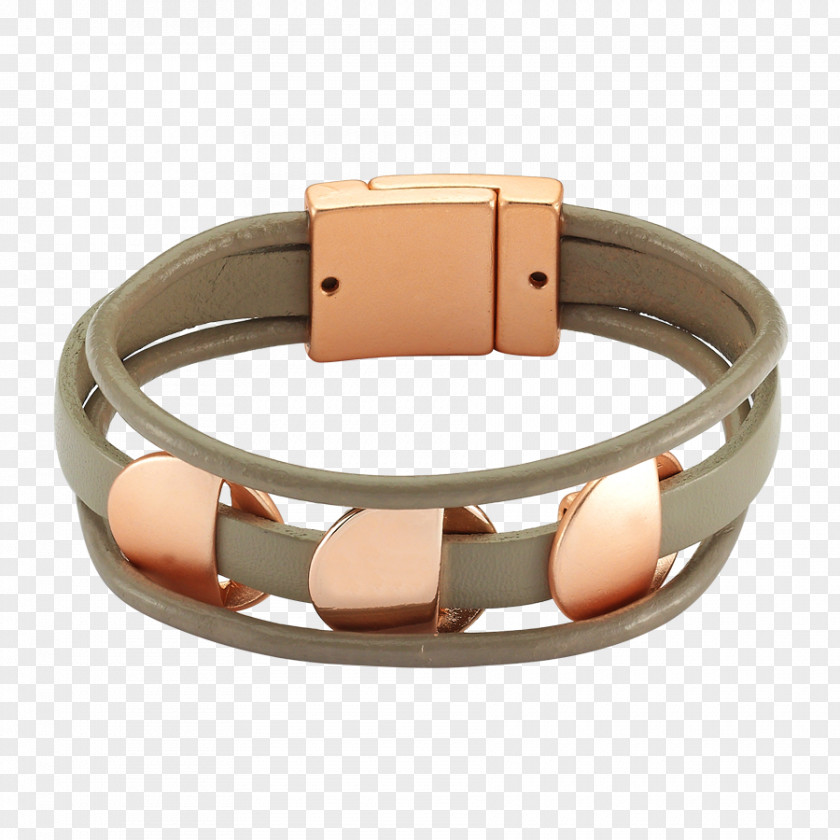 Bracelet Bangle Metal Leather PNG