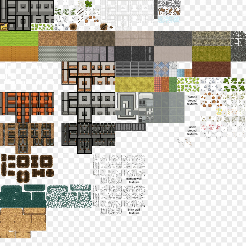 Brick Prison Architect Sprite Tile-based Video Game The Escapists PNG