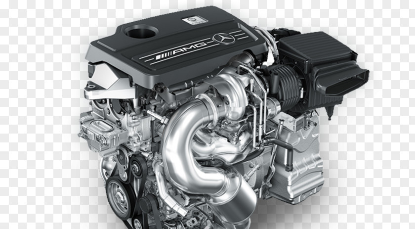 Twinturbo Mercedes-Benz A-Class Car Inline-four Engine PNG
