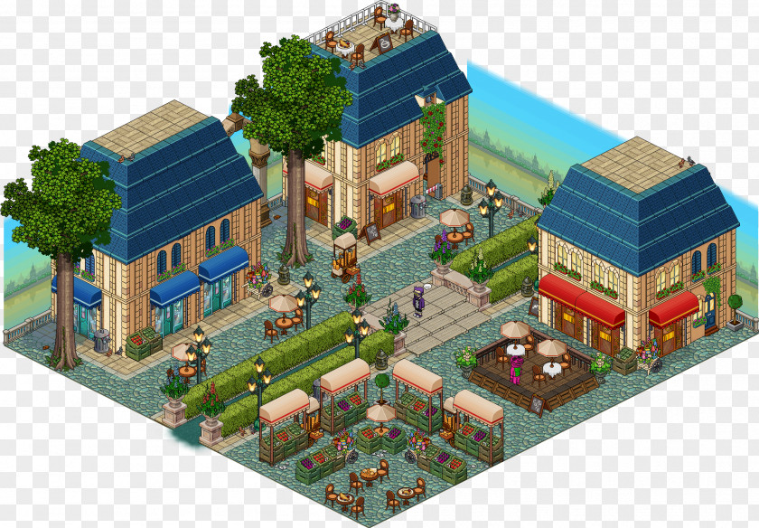 Building Habbo Tree House Room PNG