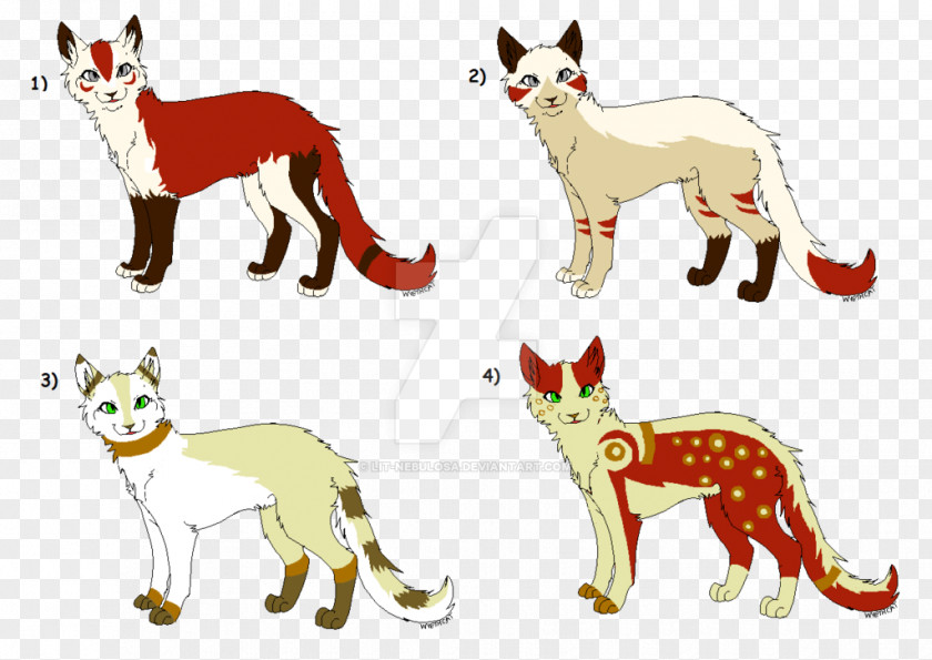 Cat Red Fox Line Art Clip PNG
