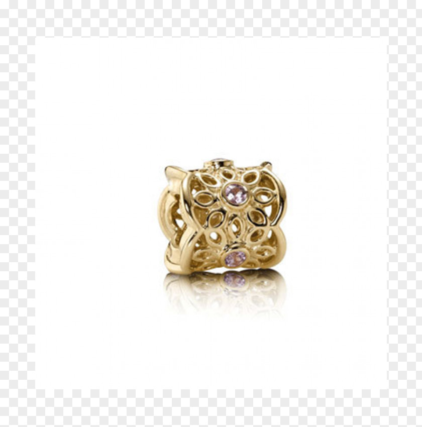 Clearance Pandora Charm Bracelet Gold Sapphire Ring PNG