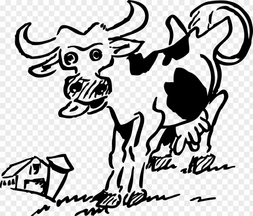 Free Cow Vector Cattle Content Clip Art PNG