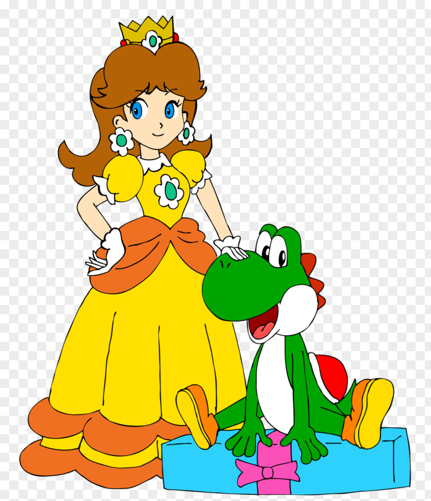 Luigi Mario & Yoshi Princess Daisy Paper Peach PNG