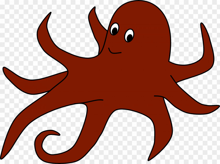 Marine Invertebrates Head Giant Pacific Octopus Cartoon PNG