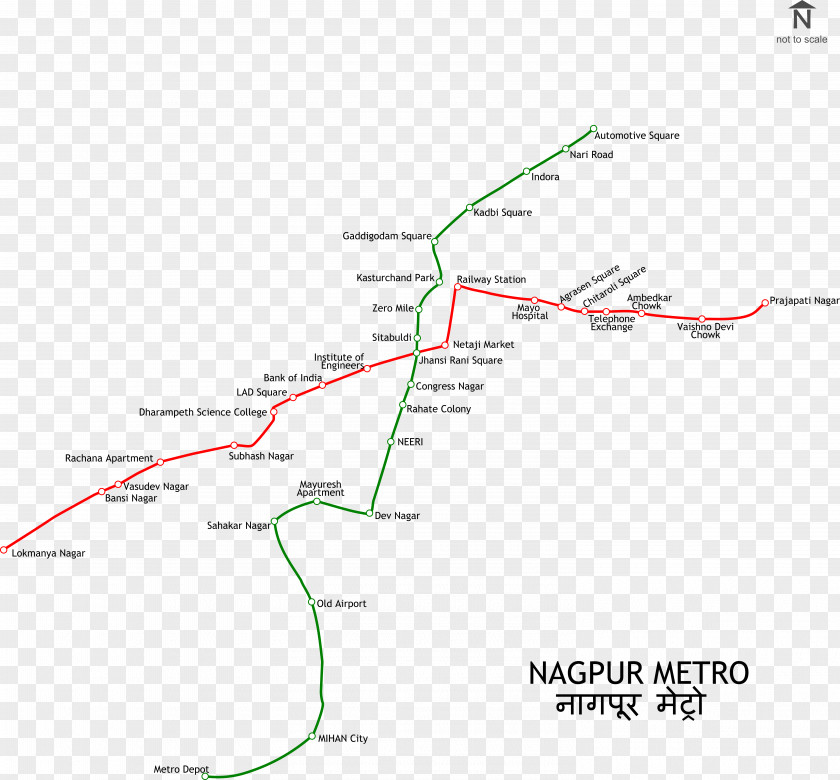 Metro Station Nagpur Rapid Transit Rail Transport Map PNG