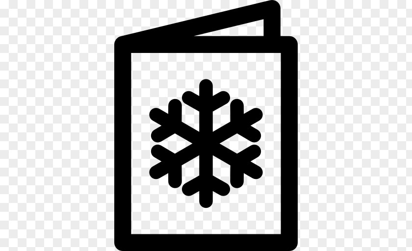 Minimalistic Vector Snowflake Clip Art PNG