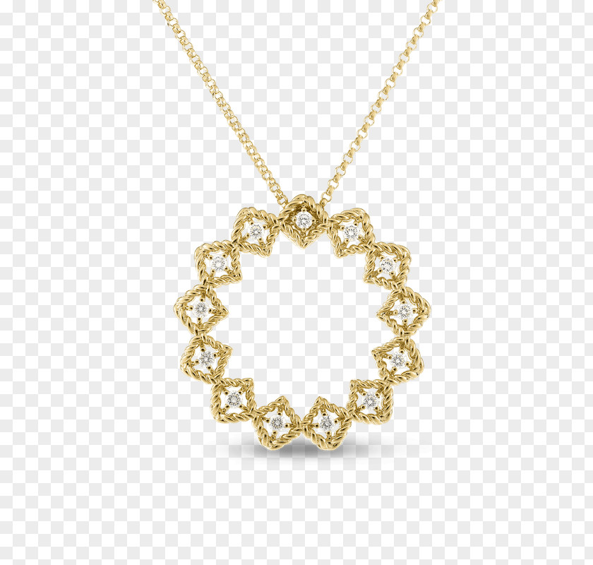 Necklace Pendant Roberto Coin Jewellery Gold PNG