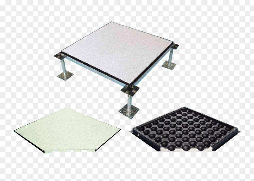 Piso Raised Floor Steel Cleanroom Particle Board PNG