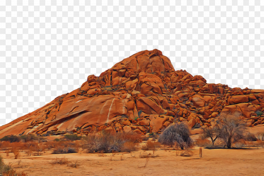 Rock Geology Outcrop Badlands Igneous PNG