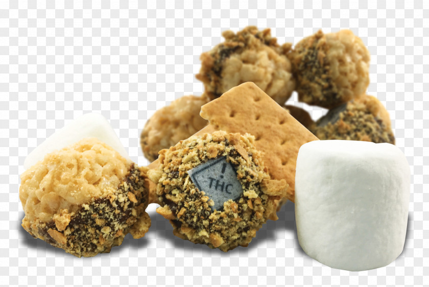 S'more Kitchen Snack Cannabis Ping Pong PNG