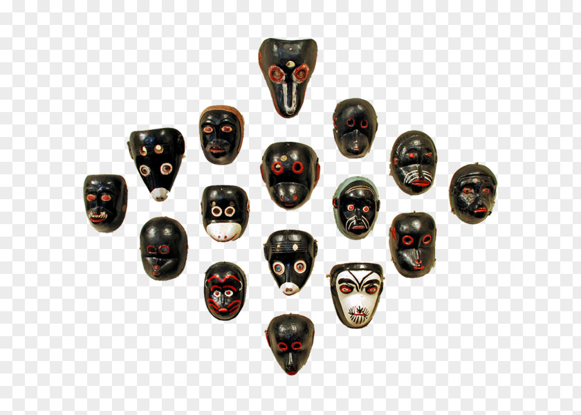 Scream Mask Collection Bead PNG