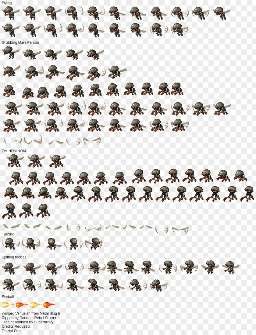 Sprite Metal Slug 6 7 Advance 4 PNG