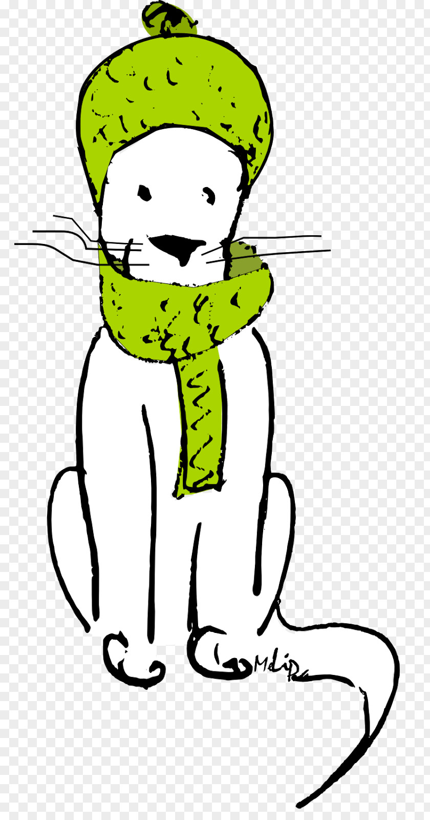 Winter Cat Cliparts Clip Art PNG